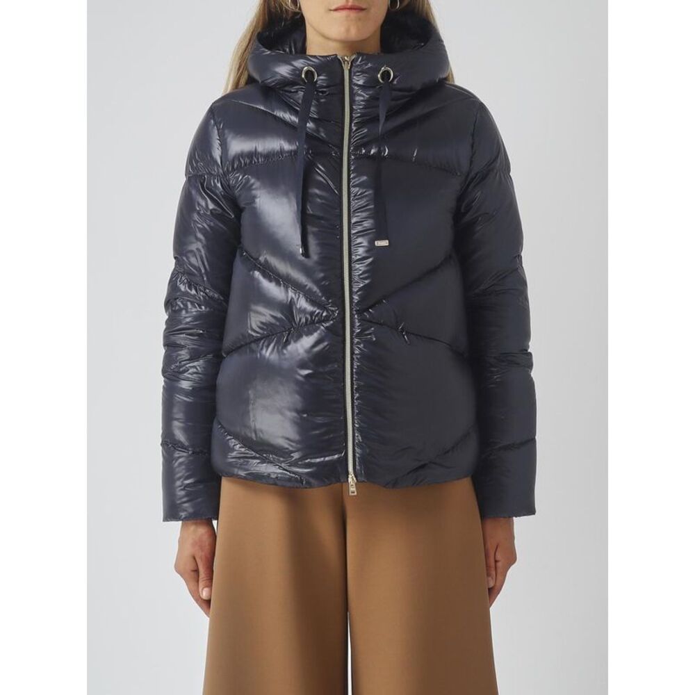 Herno Women Herno Short Hooded Down Jacket In Water-Repellent Ultra-Light Nylon